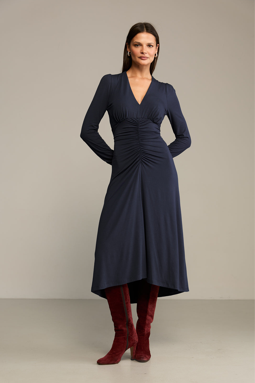 Sukienka MUSE dark petrol
