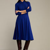 Sukienka NATURAL BEAUTY art blue