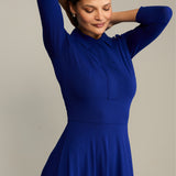 Sukienka NATURAL BEAUTY art blue