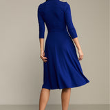Sukienka NATURAL BEAUTY art blue