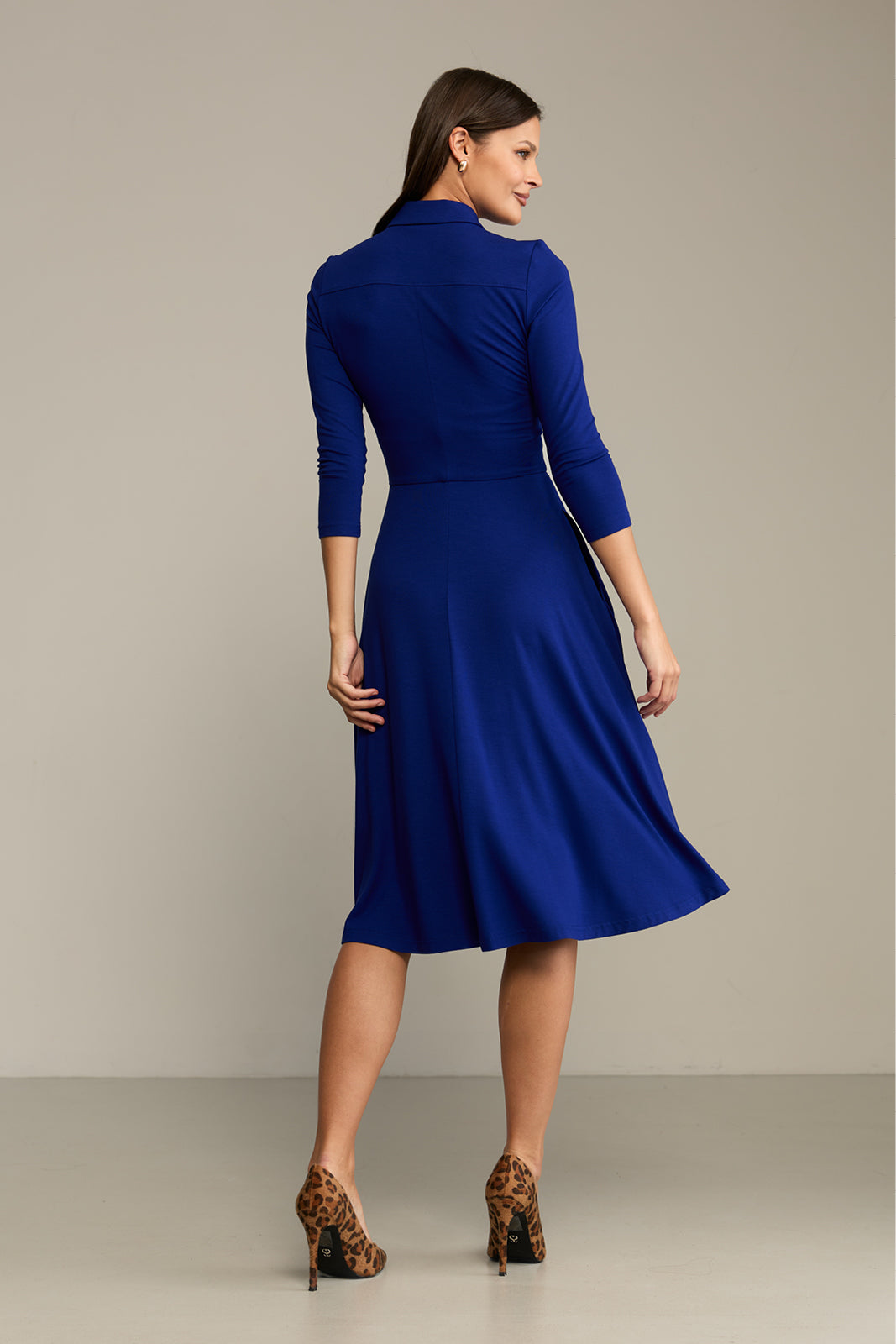 Sukienka NATURAL BEAUTY art blue