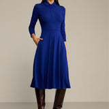 Sukienka NATURAL BEAUTY art blue