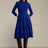 Sukienka NATURAL BEAUTY art blue