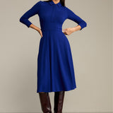 Sukienka NATURAL BEAUTY art blue