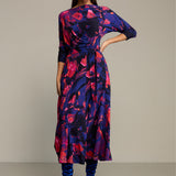 Sukienka OPERA print Dreamworld orange & violet
