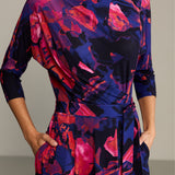 Sukienka OPERA print Dreamworld orange & violet