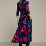 Sukienka OPERA print Dreamworld orange & violet