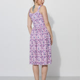 RZYMSKIE WAKACJE print rysie z IWP lila