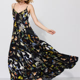 Dress ALL NIGHT LONG Warsaw Birds print