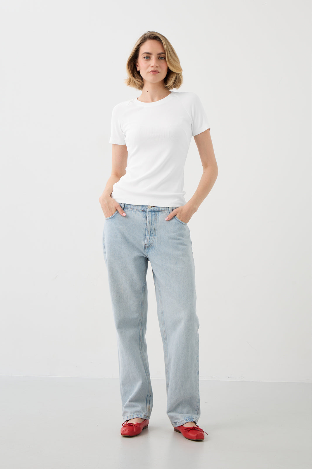 SAWCIA SHORT SLEEVE off white 