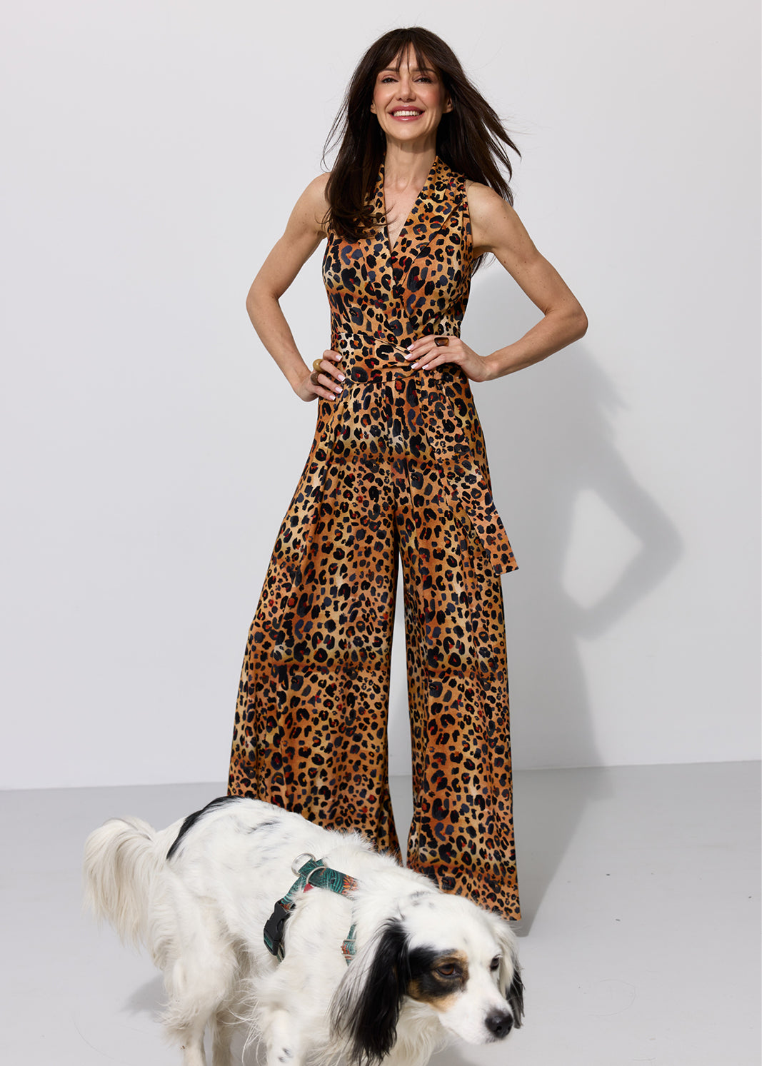 SIMPLY THE VEST print wild leo
