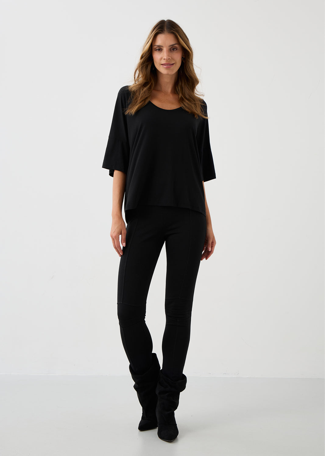 Blouse RELAKS black