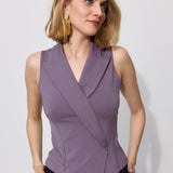 Kamizelka VEST SIDE STORY jasny ametyst
