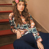 LUCY IN THE SKY print kalejdoskop kwiaty