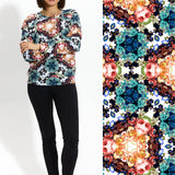 LUCY IN THE SKY print kalejdoskop kwiaty