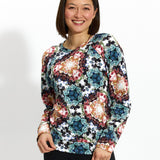 LUCY IN THE SKY print kalejdoskop kwiaty