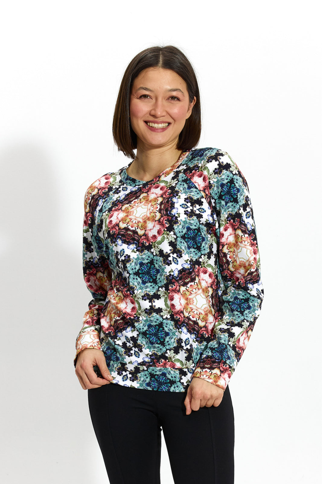 LUCY IN THE SKY print kalejdoskop kwiaty