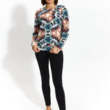 LUCY IN THE SKY print kalejdoskop kwiaty