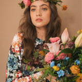 LUCY IN THE SKY print kalejdoskop kwiaty