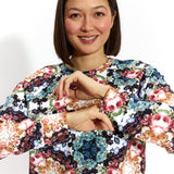 LUCY IN THE SKY print kalejdoskop kwiaty