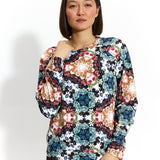 LUCY IN THE SKY print kalejdoskop kwiaty