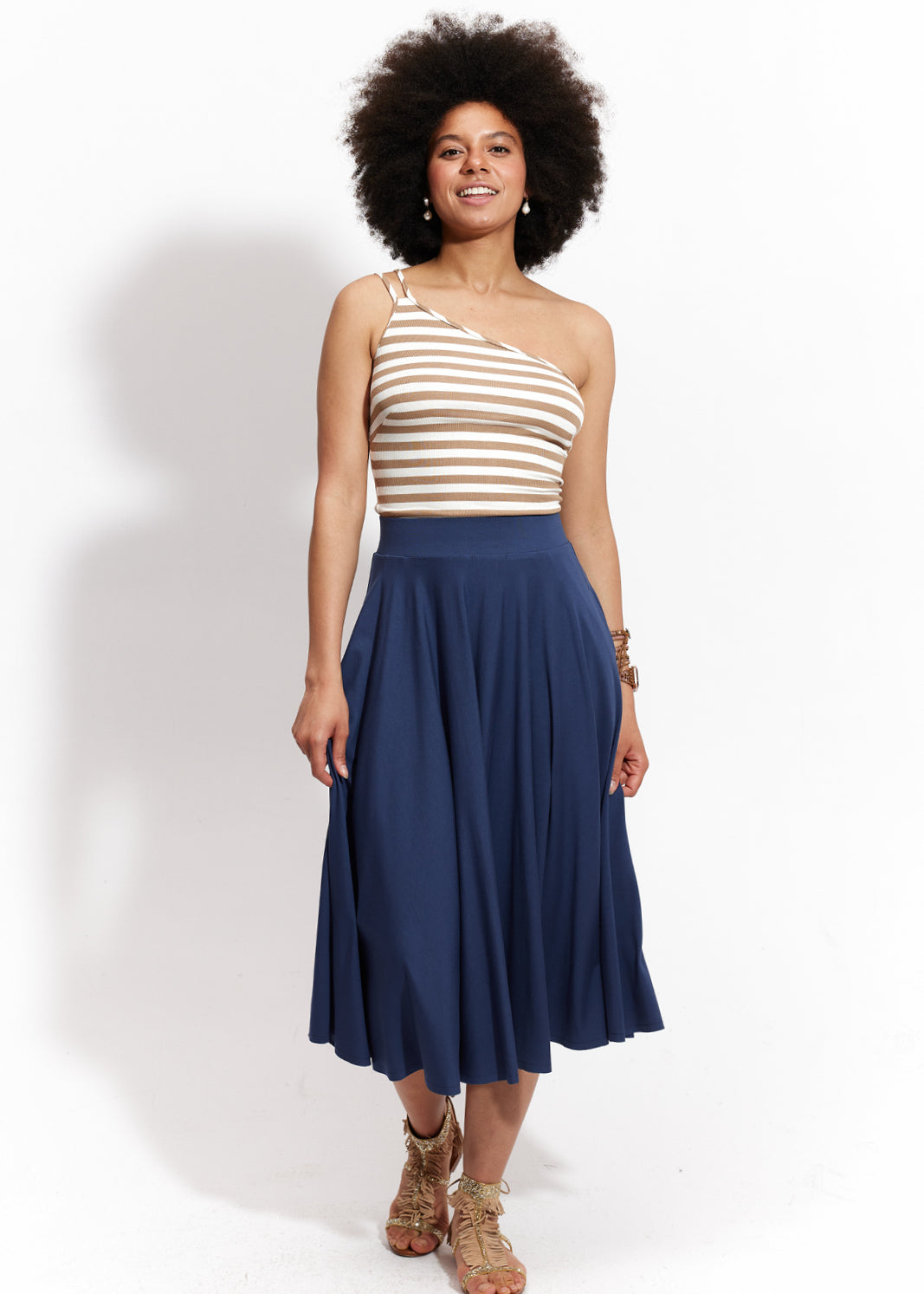 HOT TOP w paski burza piaskowa