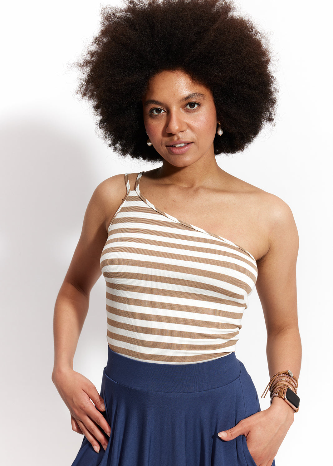 HOT TOP w paski burza piaskowa