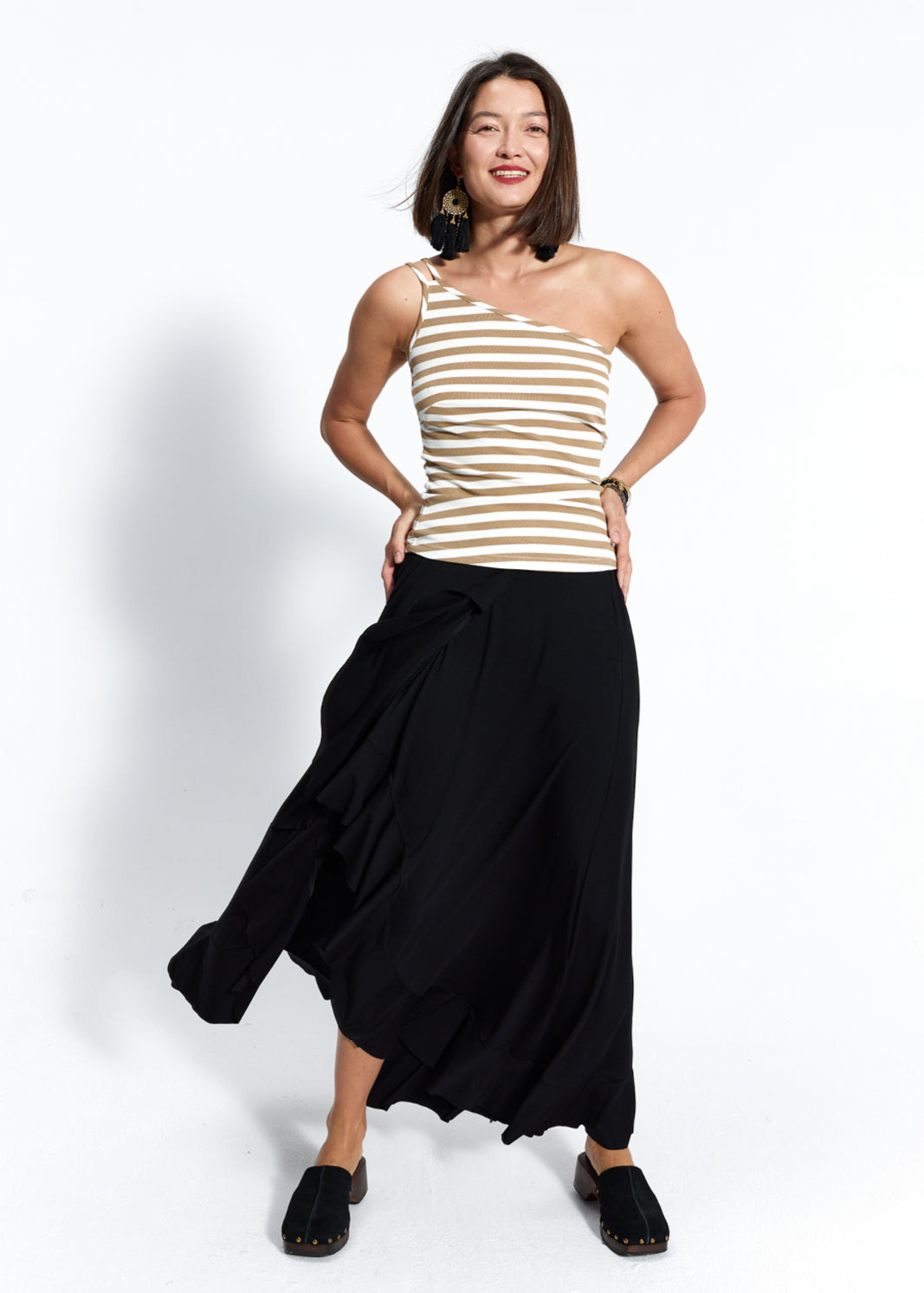 HOT TOP w paski burza piaskowa