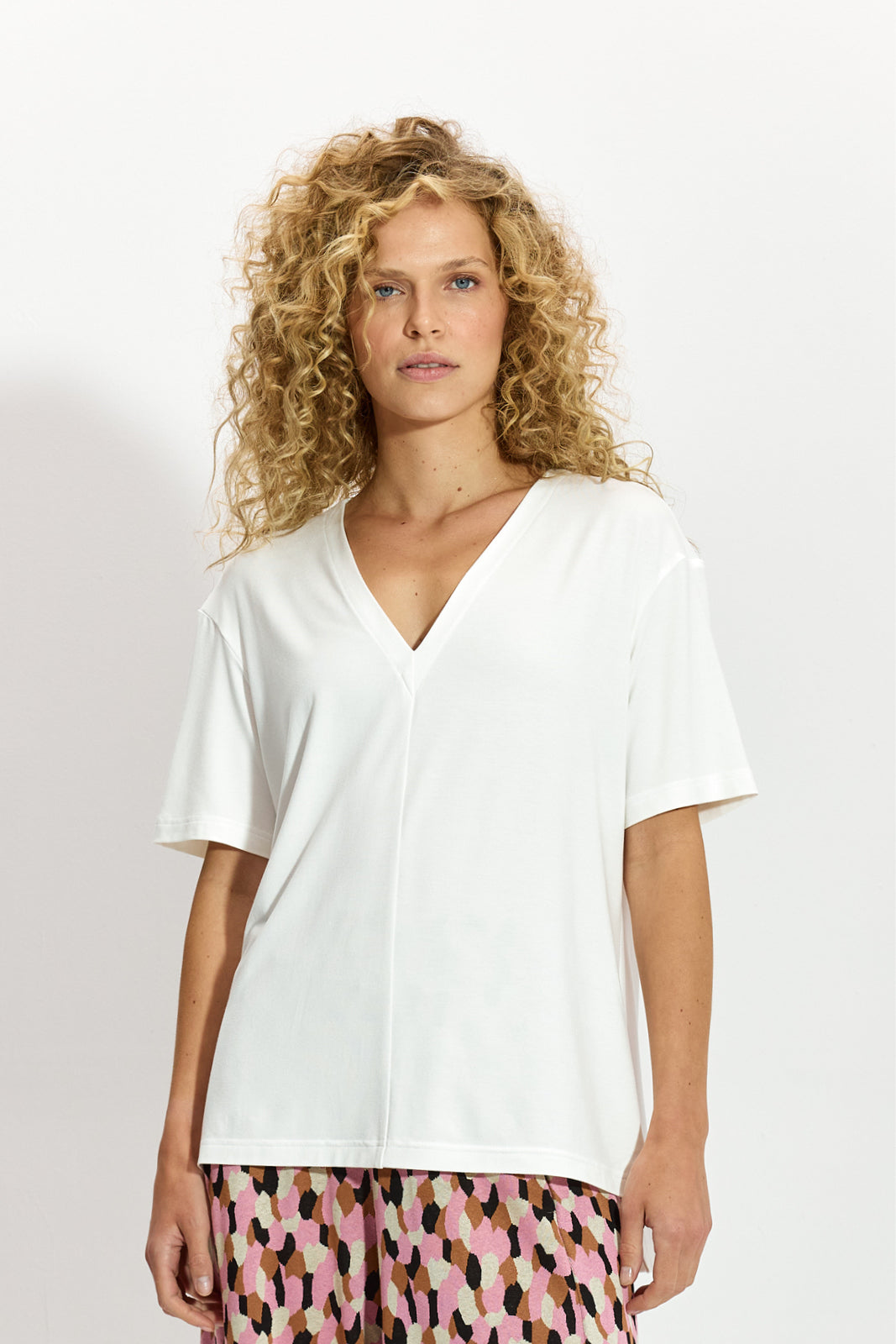 MARIA FRANCUZECZKA perłowa biel