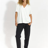 MARIA FRANCUZECZKA perłowa biel