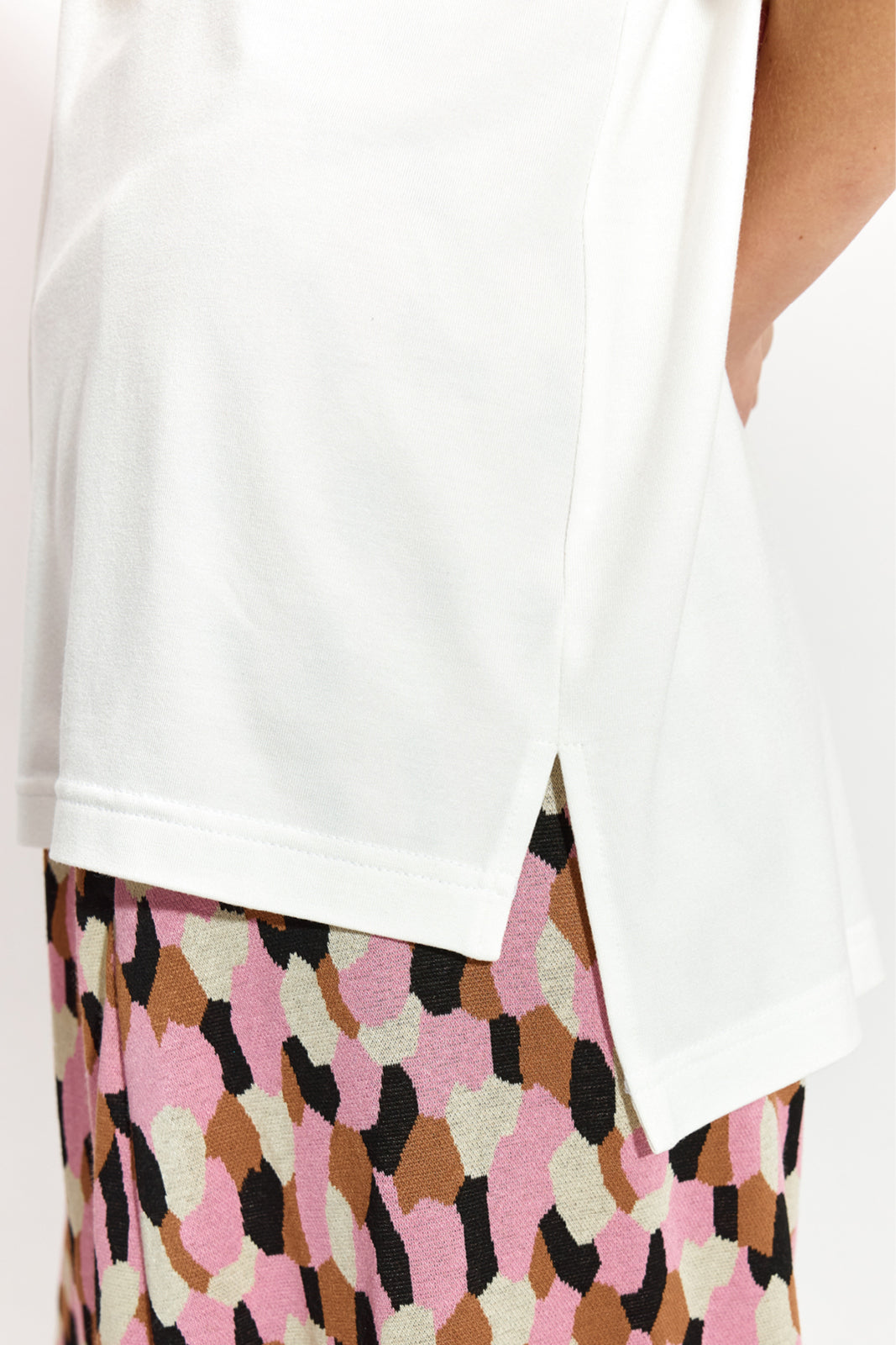 MARIA FRANCUZECZKA perłowa biel