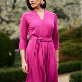 LIBERTY DRESS peony pink