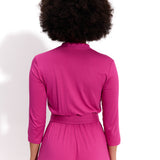 LIBERTY DRESS peony pink