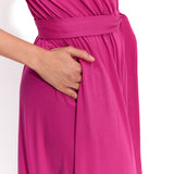 LIBERTY DRESS peony pink