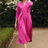 LIBERTY DRESS peony pink