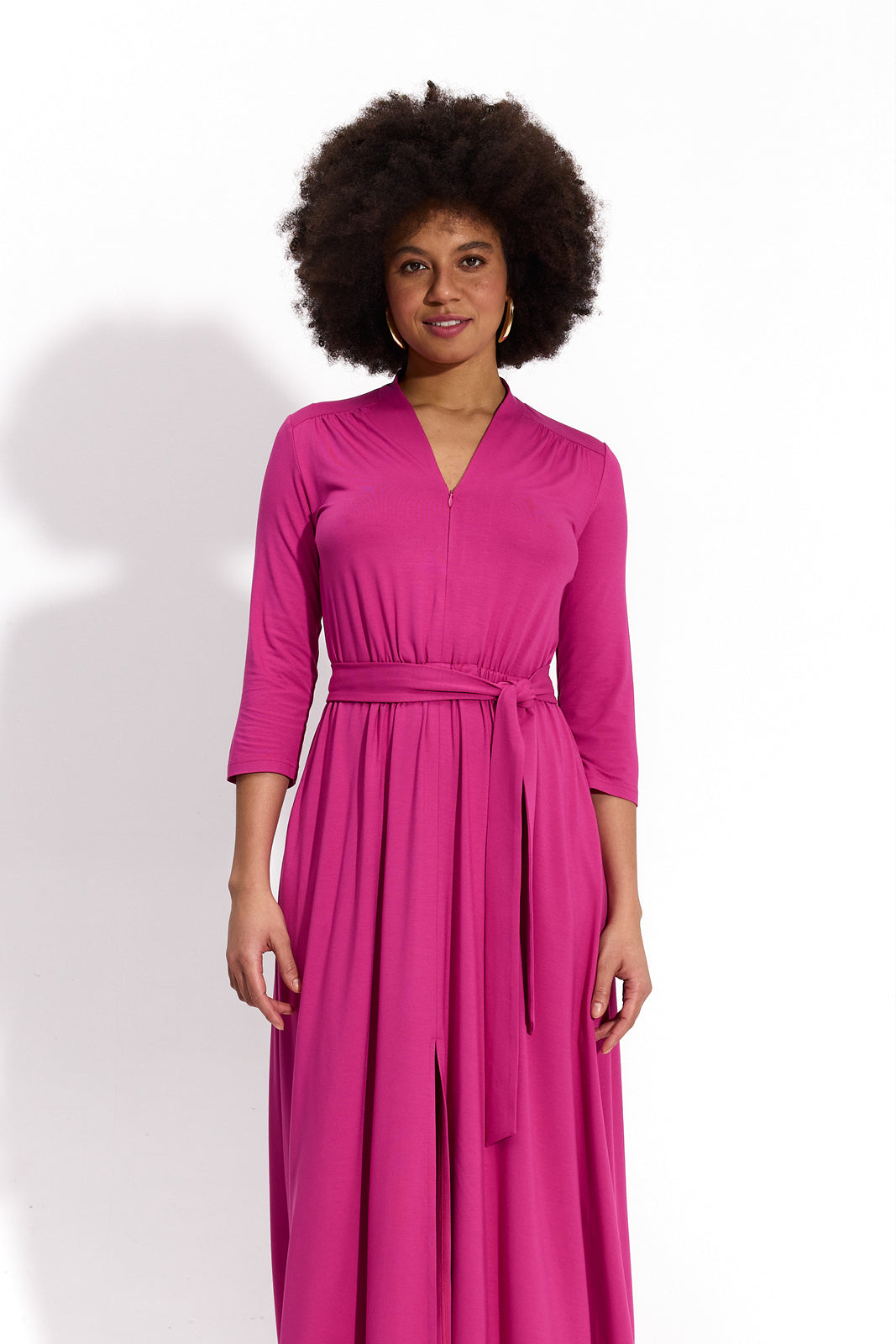 LIBERTY DRESS peony pink