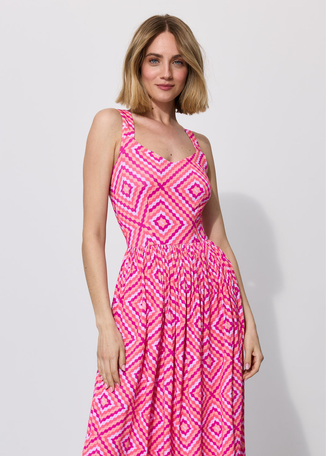RZYMSKIE WAKACJE  print gorseciki Koźmińska pink