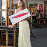 SUMMER OF LOVE MAXI krem cytrynowy