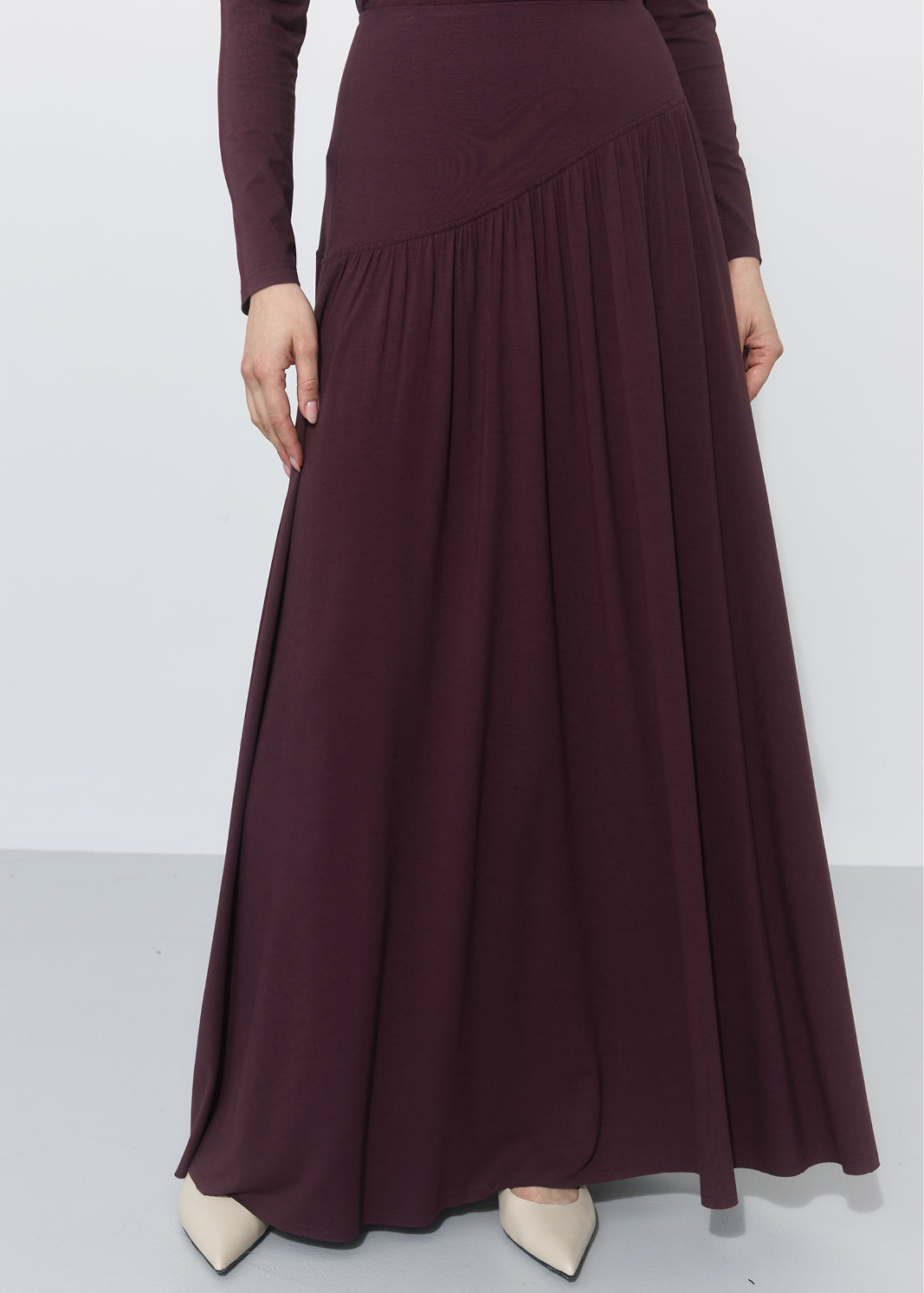 SUMMER OF LOVE MAXI wiśniowa