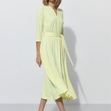 LIBERTY DRESS krem cytrynowy