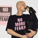 Paweł Żukowski <br>
artysta, aktywista, <br>autor pracy NO MORE FEARS￼￼|#ffffff||#000000|