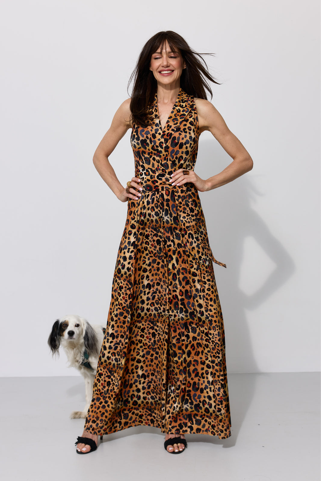 SIMPLY THE VEST print wild leo