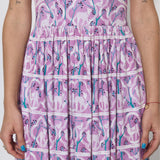 RZYMSKIE WAKACJE print rysie z IWP lila