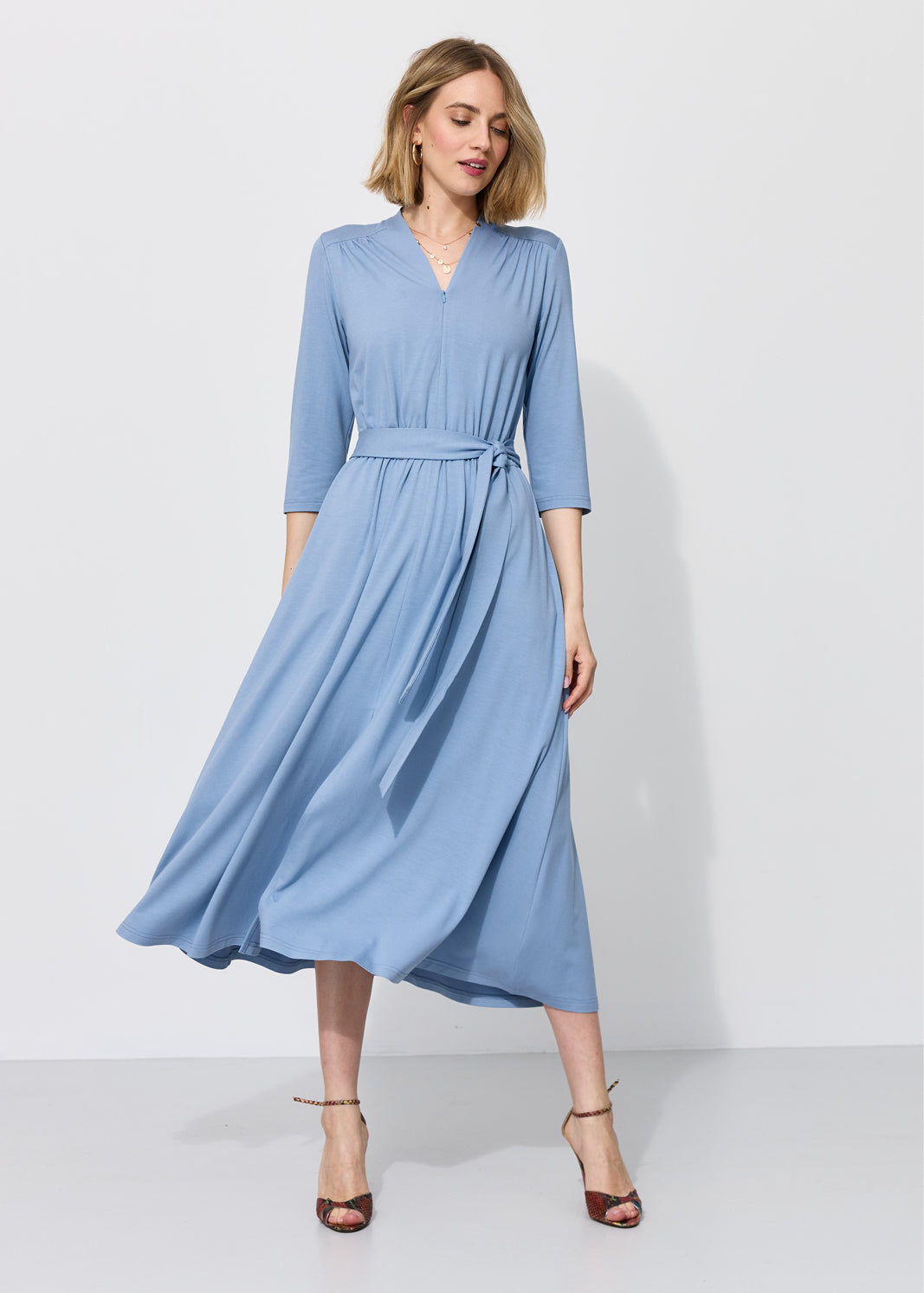Sukienka LIBERTY DRESS baltic blue