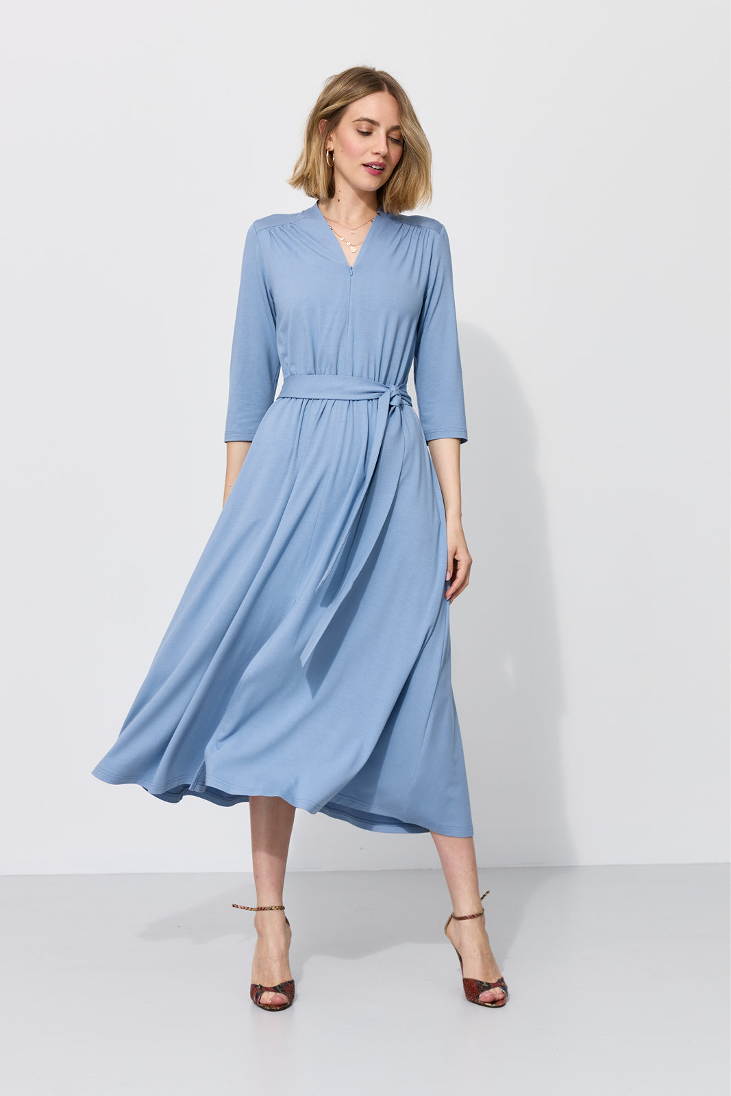 Sukienka LIBERTY DRESS baltic blue