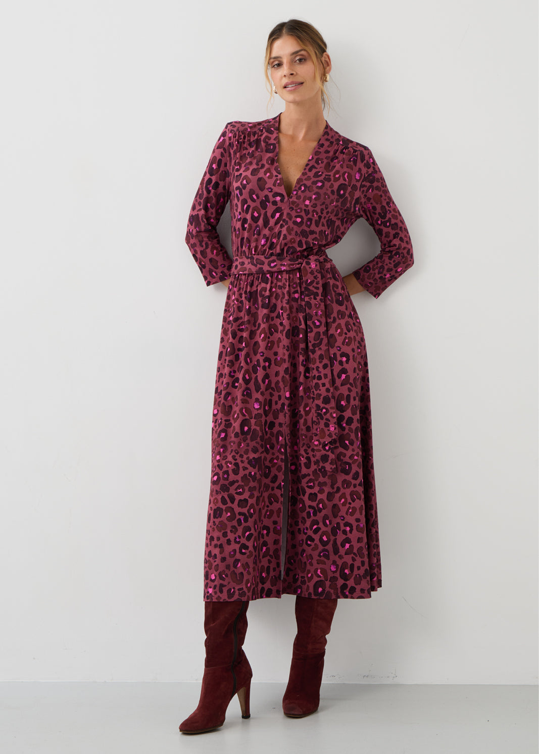 Sukienka LIBERTY DRESS print bloody leo
