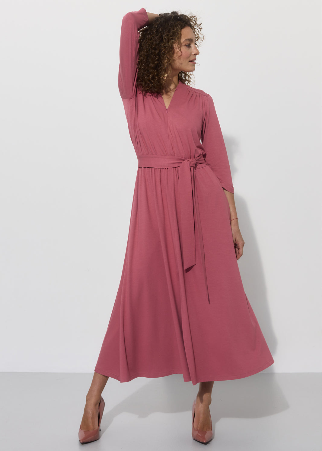 LIBERTY DRESS dirty rose