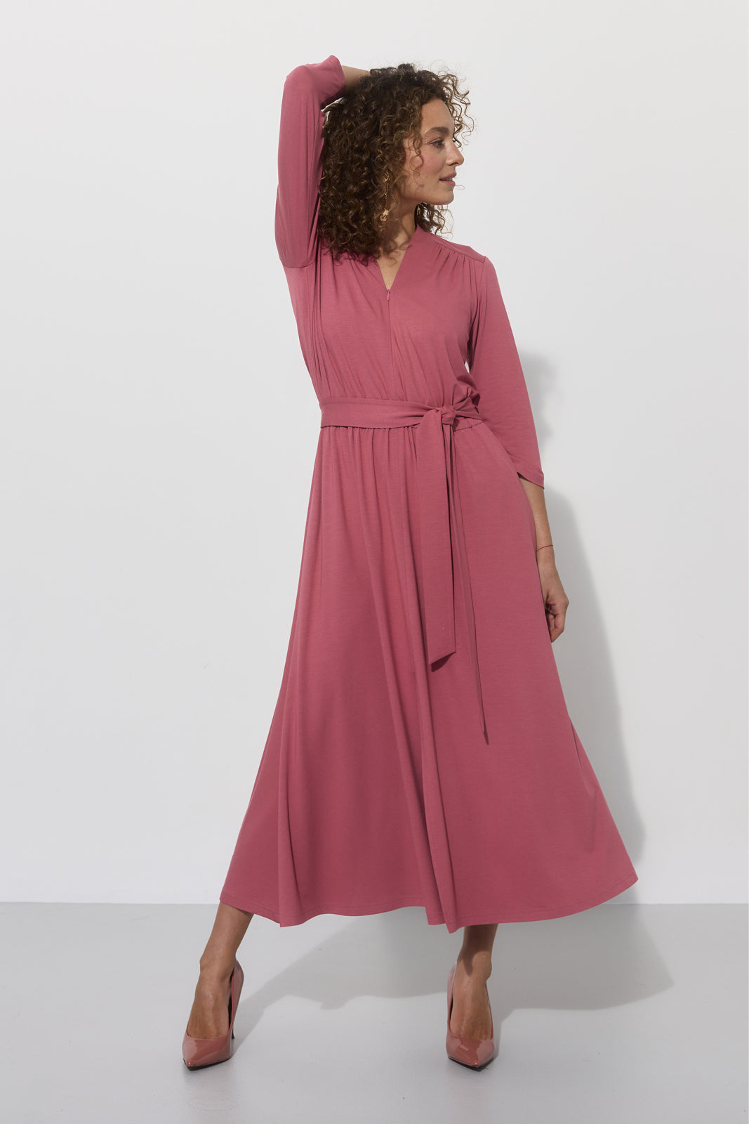 LIBERTY DRESS dirty rose