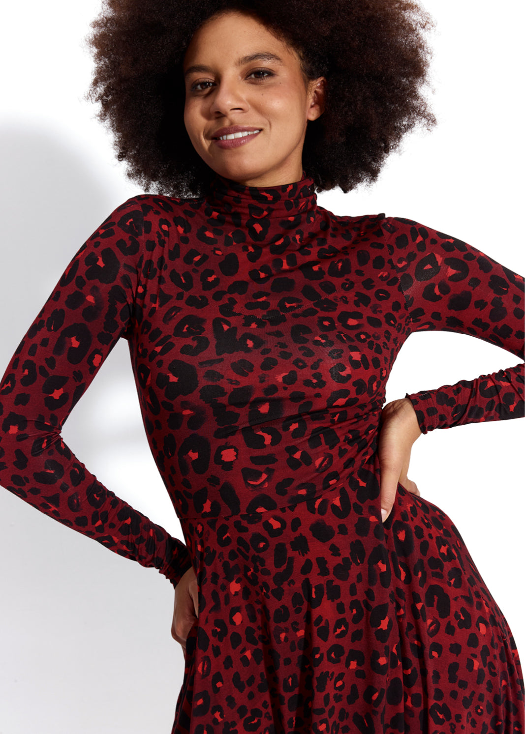 GO(LF) FOR IT print leo wild red