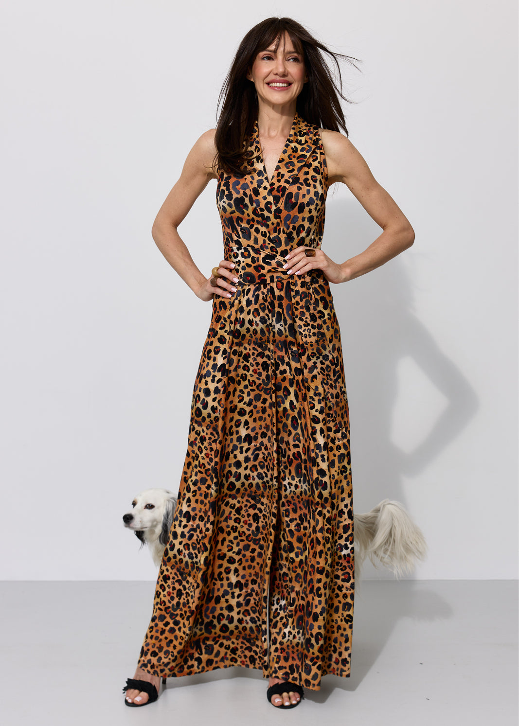 SIMPLY THE VEST print wild leo
